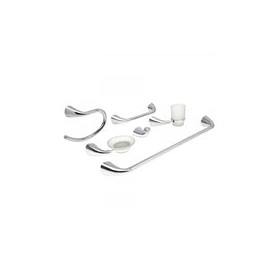 JUEGO DE ACCESORIOS PARA BAÑO 6 PZAS FOSET AERO (49640) AEA-7000