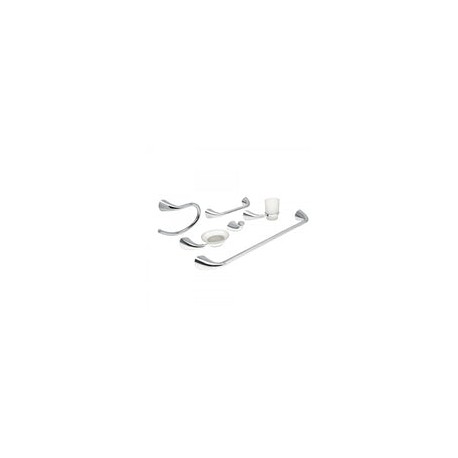 JUEGO DE ACCESORIOS PARA BAÑO 6 PZAS FOSET AERO (49640) AEA-7000