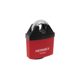 CANDADO HIERRO 65MM LLAVE ANTI-GANZUA HERMEX (43341) CHN-50A