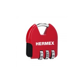 CANDADO MALETERO 4MM DE COMBINACION HERMEX (43351) CMA-4C