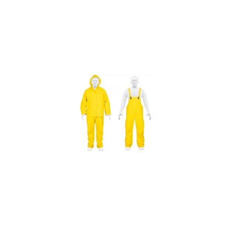 CONJUNTO IMPERMEABLE TAL. MEDIANA PVC (14418)TRA-PRO-M