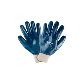 GUANTES RECUBIERTOS CON NITRILOS PUÑO CALCETIN TRUPER (15244) GU-NIT-C