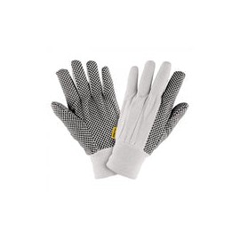 GUANTES C/PUNTOS DE PVC EN PALMA PRETUL (20330) GU-ANT-P