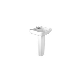 LAVABO CON PEDESTAL CHICHEN ITZA BLANCO