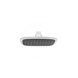 REGADERA CUADRADA PLASTICA 8" S/ BRAZO FOSET AQUA (49453) R-511S