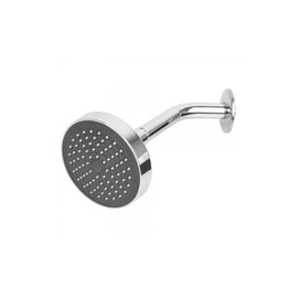 REGADERA REDONDA 4-1/4" CON BRAZO Y CHAPETOS FOSET (45067) R-402