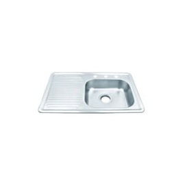 TARJA DE EMPOTRAR ACERO INOX IZQUIERDA 80X50 MUNICH (MUNTA-01I)