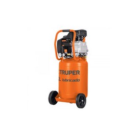 COMPRESOR AIRE VERTICAL TRUPER TANQ 50 LTS 3.5 HP (19360) COMP-50LV